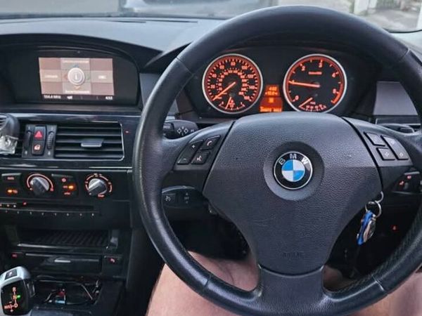 BMW 5-Series Saloon, Diesel, 2008, Black