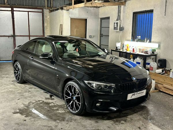BMW 4-Series Coupe, Diesel, 2017, Black