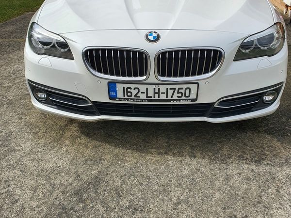 BMW 5-Series Saloon, Diesel, 2016, White