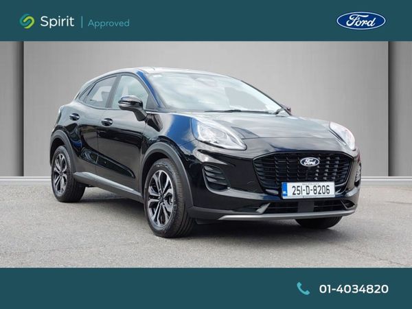 Ford Puma MPV, Petrol Hybrid, 2025, Black
