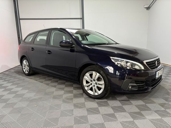 Peugeot 308 Estate, Petrol, 2018, Blue
