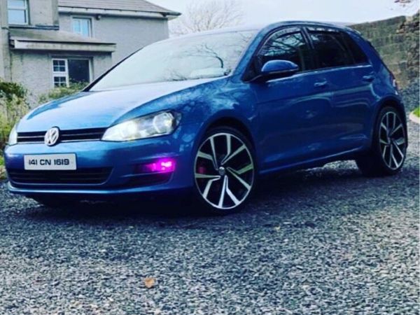 Volkswagen Golf Hatchback, Diesel, 2014, Blue