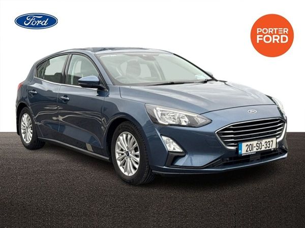 Ford Focus Hatchback, Diesel, 2020, Blue