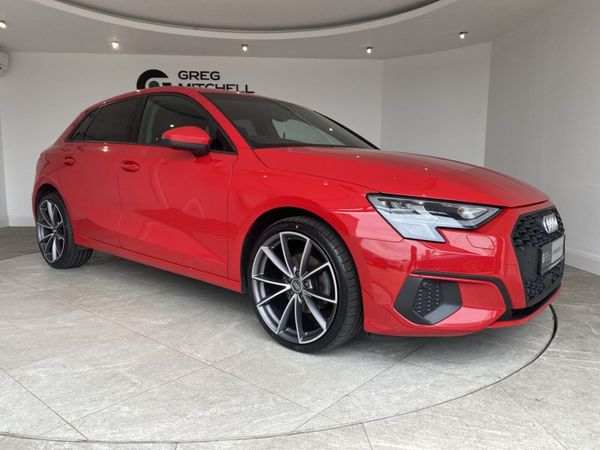 Audi A3 Hatchback, Diesel, 2022, Red