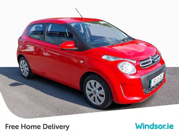 Citroen C1 Hatchback, Petrol, 2019, Red