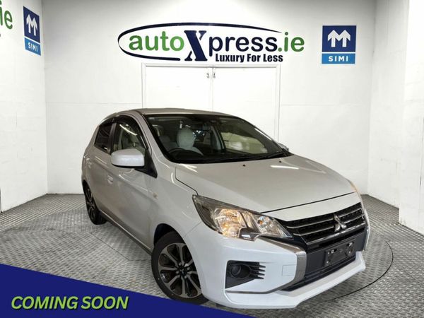 Mitsubishi Mirage Hatchback, Petrol, 2020, White