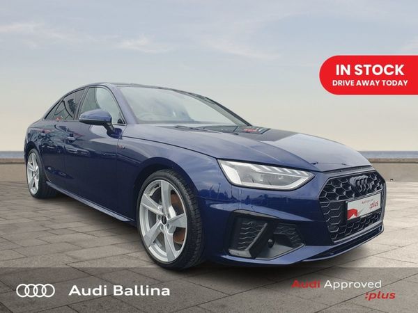 Audi A4 Saloon, Diesel, 2024, Blue