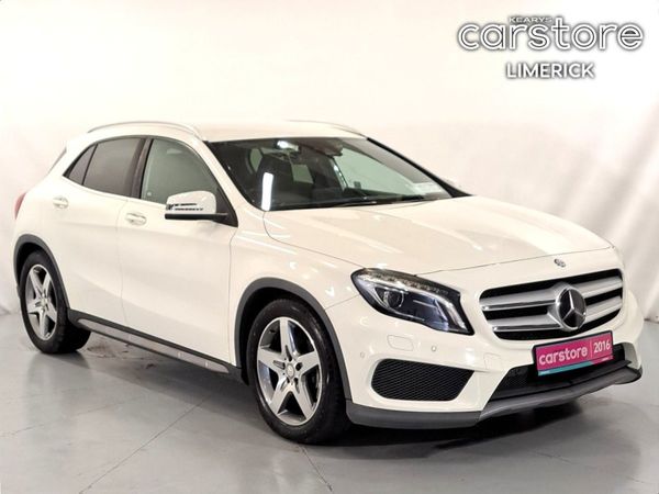 Mercedes-Benz GLA Saloon, Petrol, 2016, White