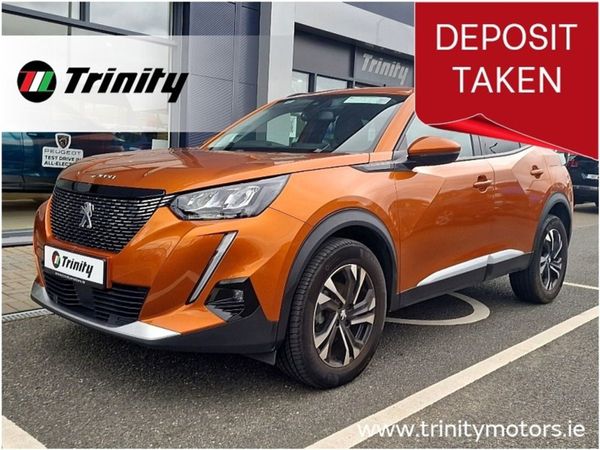 Peugeot 2008 SUV, Petrol, 2021, Orange