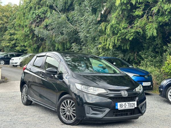 Honda Fit Hatchback, Petrol Hybrid, 2016, Black