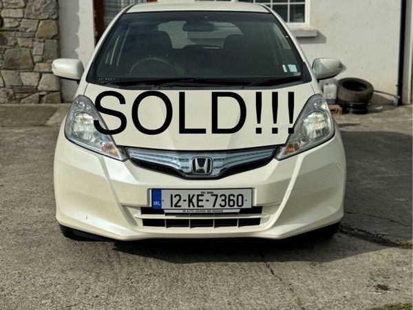 Honda Fit Hatchback, Petrol Hybrid, 2012, Silver
