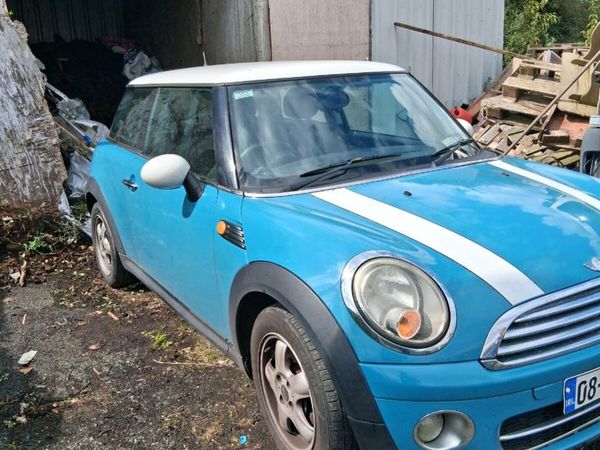Mini Cooper Hatchback, Diesel, 2008, Blue