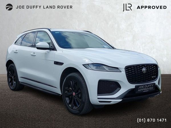 Jaguar F-Pace SUV, Petrol Plug-in Hybrid, 2022, White
