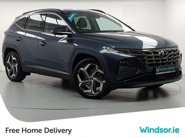Hyundai Tucson SUV, Petrol Hybrid, 2023, Blue