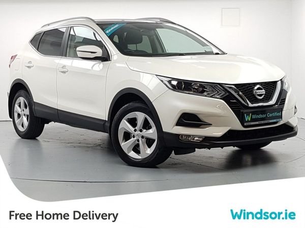 Nissan Qashqai MPV, Petrol, 2019, White
