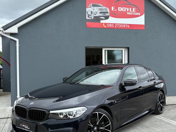 BMW 5-Series Saloon, Diesel, 2019, Black
