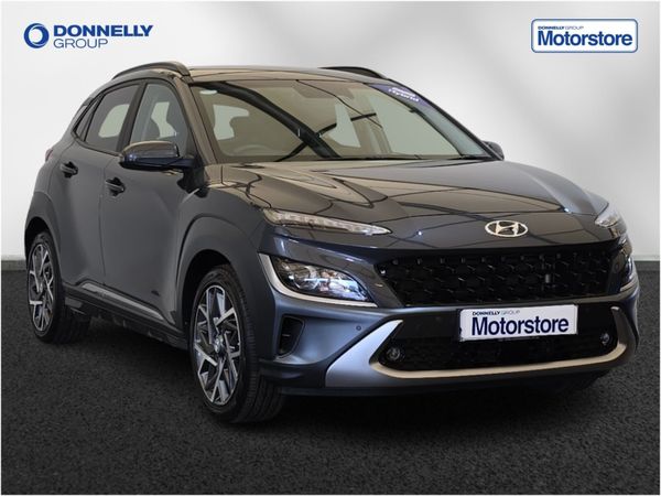 Hyundai KONA Hatchback, Petrol Hybrid, 2021, Grey
