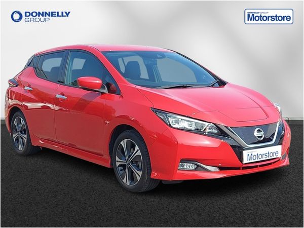 Nissan Leaf Hatchback, Electric, 2021, Red