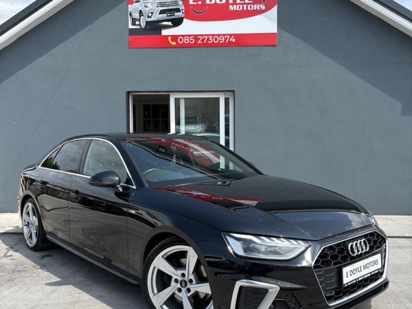 Audi A4 Saloon, Diesel Hybrid, 2022, Black