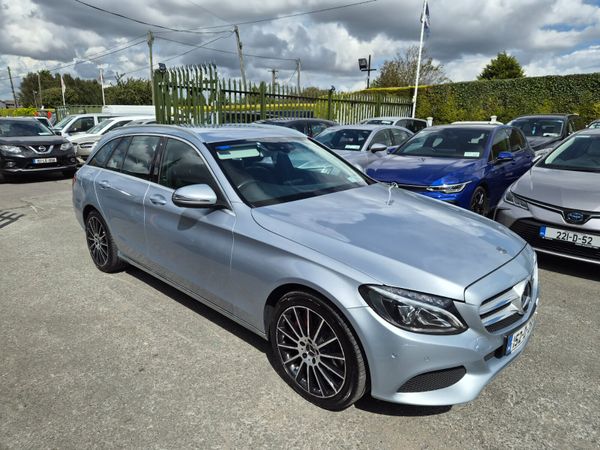 Mercedes-Benz C-Class Estate, Diesel Hybrid, 2015, Silver