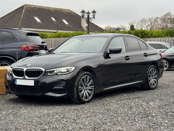 BMW 3-Series Saloon, Petrol Hybrid, 2021, Black