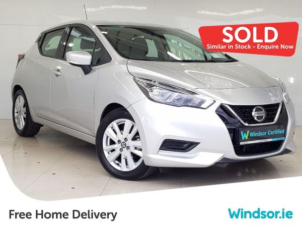 Nissan Micra Hatchback, Petrol, 2021, Silver