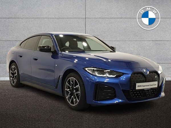 BMW i4 Hatchback, Electric, 2024, Blue