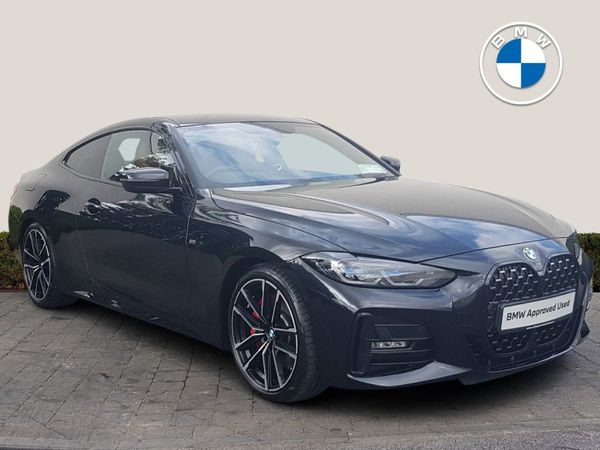 BMW 4-Series Coupe, Petrol, 2021, Black