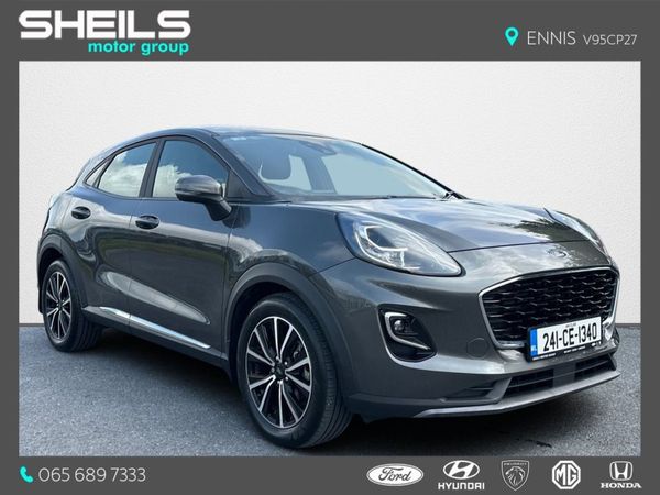 Ford Puma Crossover, Petrol Hybrid, 2024, Grey