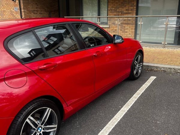 BMW 1-Series Estate, Diesel, 2012, Red