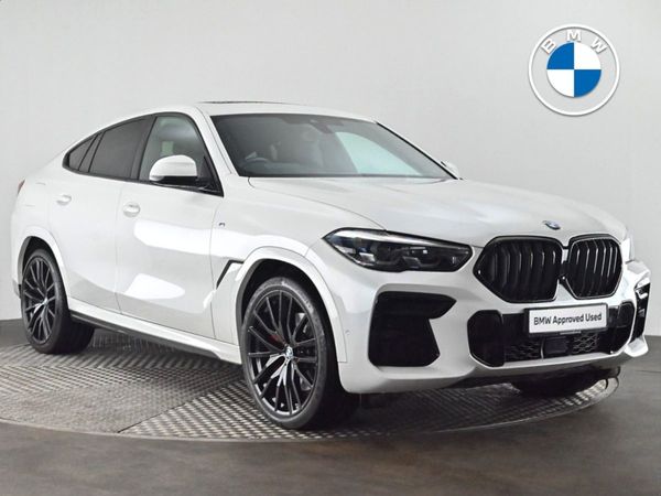 BMW X6 SUV, Diesel Hybrid, 2022, White