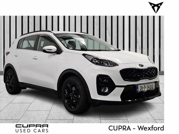 Kia Sportage SUV, Diesel Hybrid, 2021, White