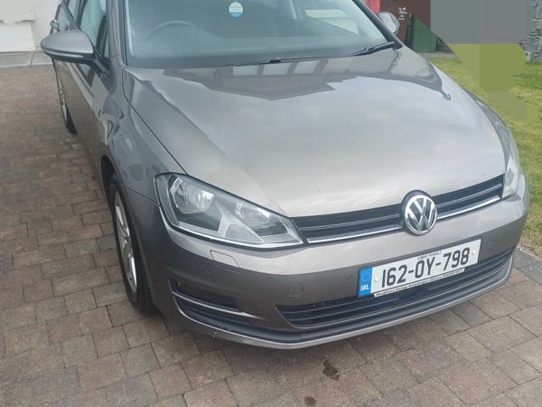 Volkswagen Golf Hatchback, Diesel, 2016, Grey