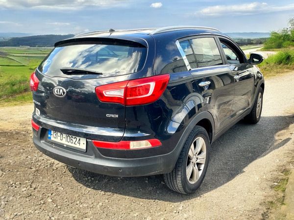 Kia Sportage SUV, Diesel, 2013, Black