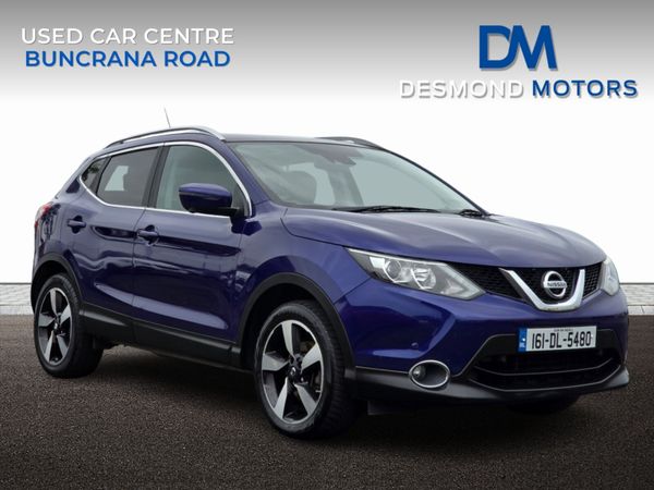 Nissan Qashqai Hatchback, Diesel, 2016, Blue