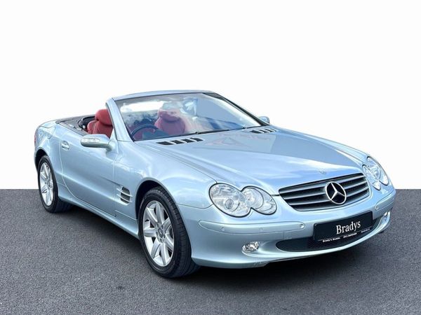 Mercedes-Benz SL-Class Cabriolet, Petrol, 2004, Silver