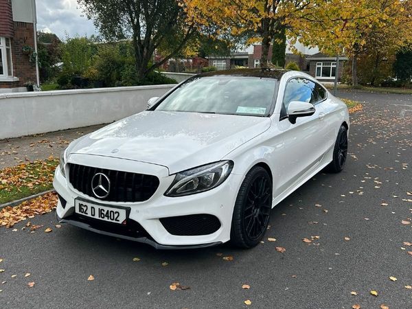 Mercedes-Benz C-Class Coupe, Diesel, 2016, White