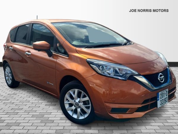 Nissan Note Hatchback, Petrol Hybrid, 2020, Orange