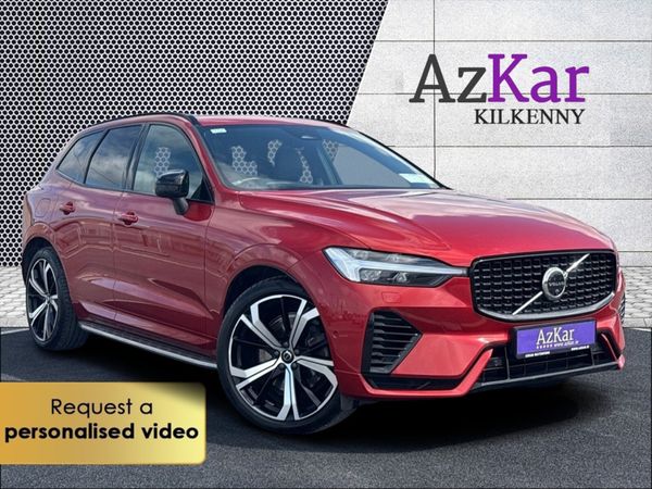Volvo XC60 SUV, Petrol Plug-in Hybrid, 2022, Red