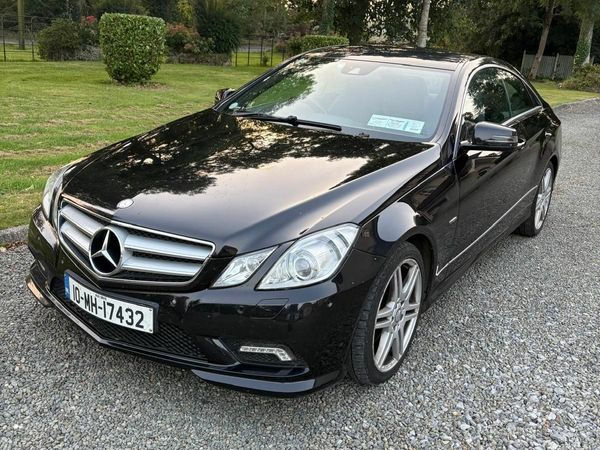 Mercedes-Benz E-Class Coupe, Diesel, 2010, Black