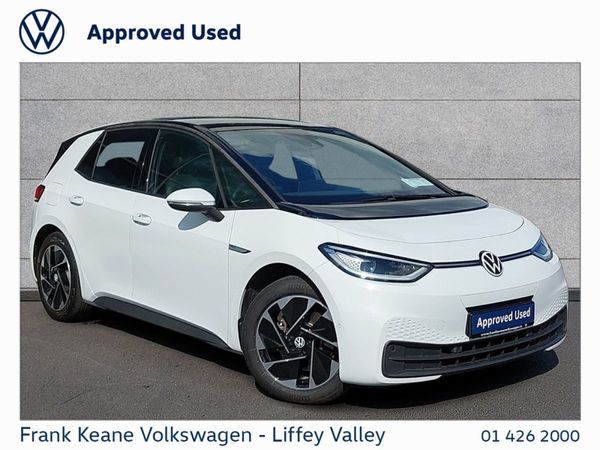 Volkswagen ID.3 Hatchback, Electric, 2022, White