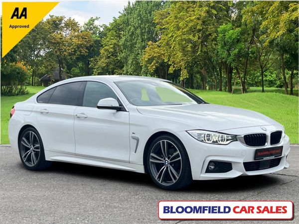 BMW 4-Series Saloon, Petrol, 2016, White
