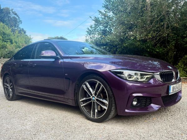 BMW 4-Series Coupe, Petrol, 2018, Purple