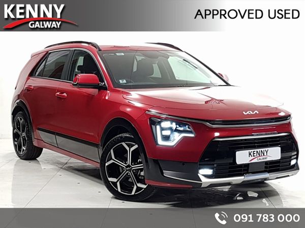 Kia Niro SUV, Petrol Hybrid, 2023, Red