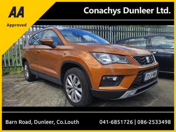 SEAT Ateca Hatchback, Petrol, 2017, Orange