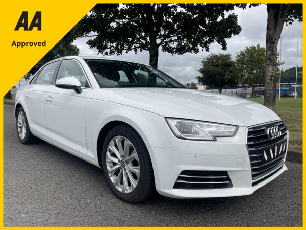 Audi A4 Saloon, Diesel, 2017, White