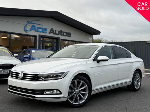 Volkswagen Passat Saloon, Diesel, 2019, White