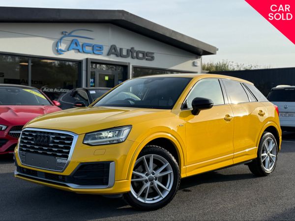 Audi Q2 SUV, Petrol, 2017, Yellow