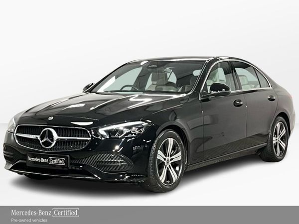 Mercedes-Benz C-Class Saloon, Diesel Hybrid, 2024, Black