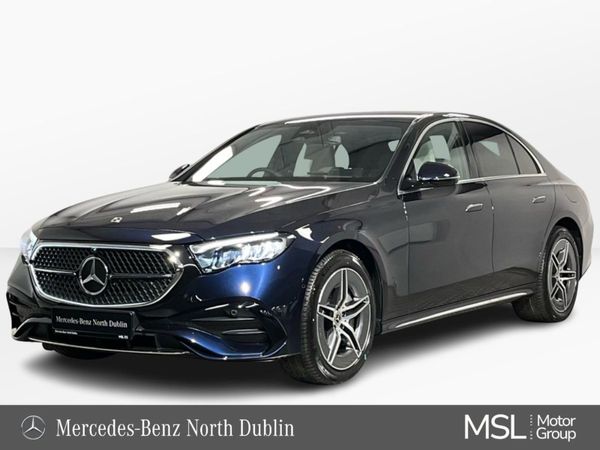 Mercedes-Benz E-Class Saloon, Petrol Plug-in Hybrid, 2025, Blue